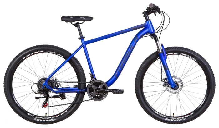 Велосипед ST 27.5" Formula KOZAK AM DD 2022 (синій (м)), укр, укр