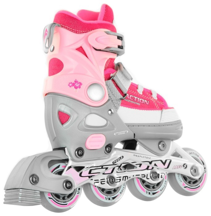 Роликовые коньки Action ANNY/Pink/29-32