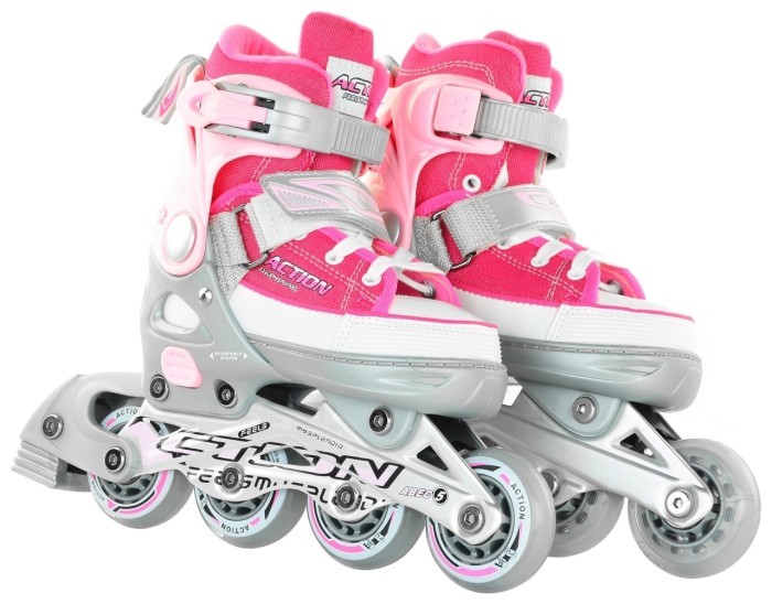 Роликові ковзани Action ANNY/Pink/29-32, укр, укр