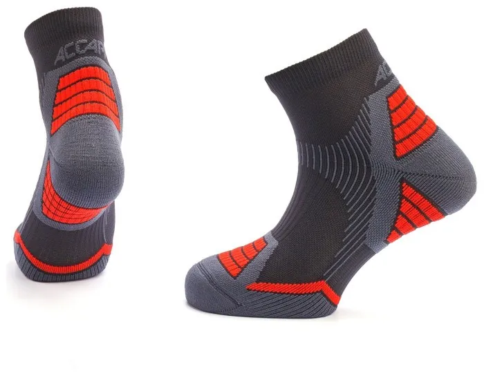 Термошкарпетки Accapi Trail/Run, Black/Red, 34-36