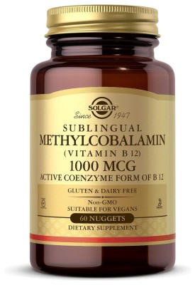 Methylcobalamin (Vitamin B12) 1000 mcg - 60 nuggets