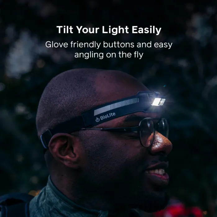 Ліхтар налобний BioLite Dash 450 Rechargeable HeadLamp, Ember Fade