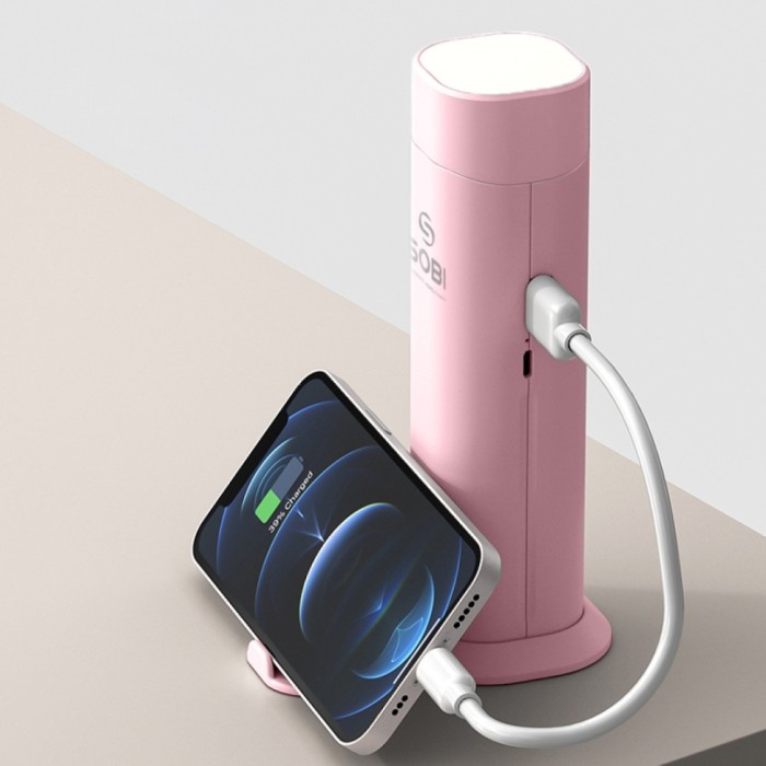 Power Bank Лампа Sobi D16 Pink 5000 mAh
