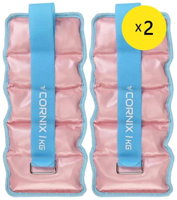 Утяжелители-манжеты для ног и рук Cornix 2 x 1 кг XR-0399