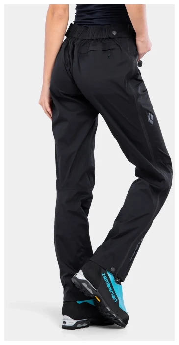 Брюки женские Black Diamond Stormline Stretch Full Zip Rain Pants, XS - Black