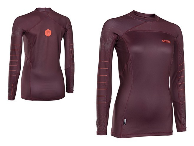 Гідромайка лайкра ION (48803-4276) Capture Rashguard Girls LS 2018