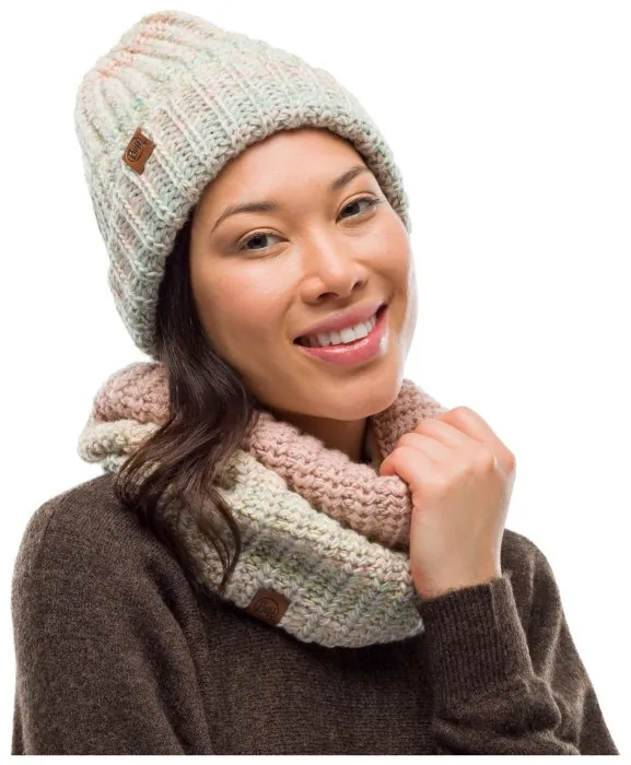 Шарф-труба Buff Knitted & Fleece Neckwarmer Olya, Cloud