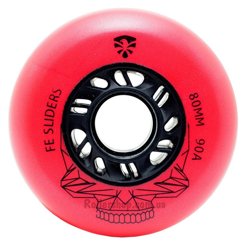 Колеса для роликових ковзанів Flying Eagle Sliders 90A 4 шт червоні, укр, укр