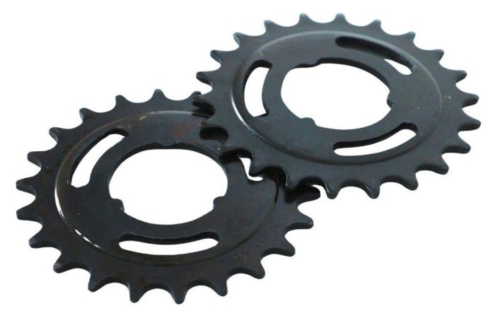 Зірка гальмівної втулки Сталь 22Т чорний для велосипеда Україна, укр, укр