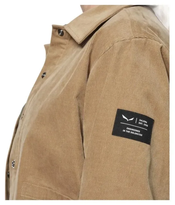 Рубашка Salewa Fanes Cord Overshirt Wmn