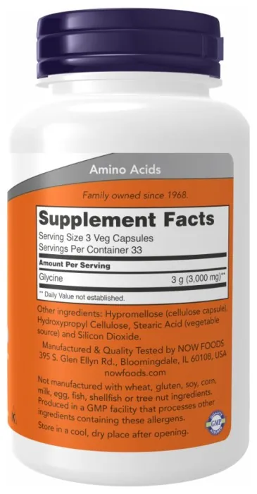 Glycine 1000mg - 100 vcaps