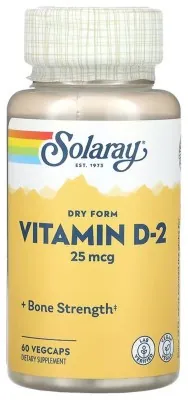Vitamin D-2 25 mcg - 60 vcaps