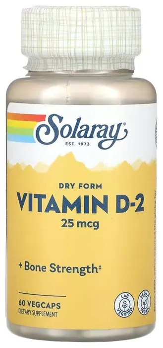 Vitamin D-2 25 mcg - 60 vcaps