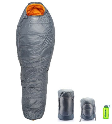 Спальный мешок Pinguin Expert (-8°С/-16°С), 185 см - Right Zip, Grey (PNG 233285) 2020