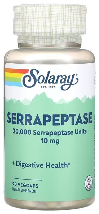 Serrapeptase 10mg - 90 vcaps