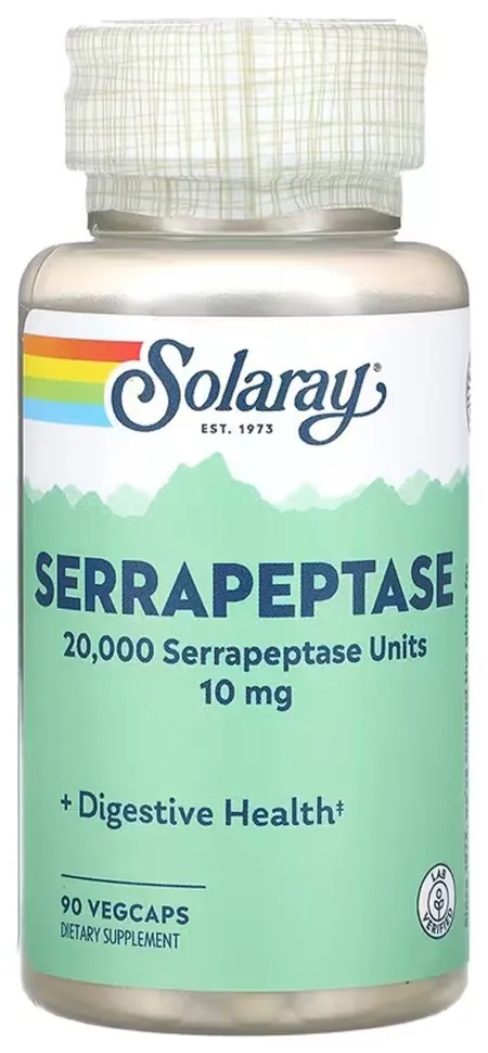 Serrapeptase 10mg - 90 vcaps (DSN_2023-10-7040)