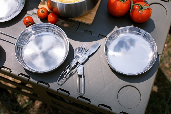 Набір столових приборів Tribe Compact Set сталевий T-FC-0021-metal, укр, укр