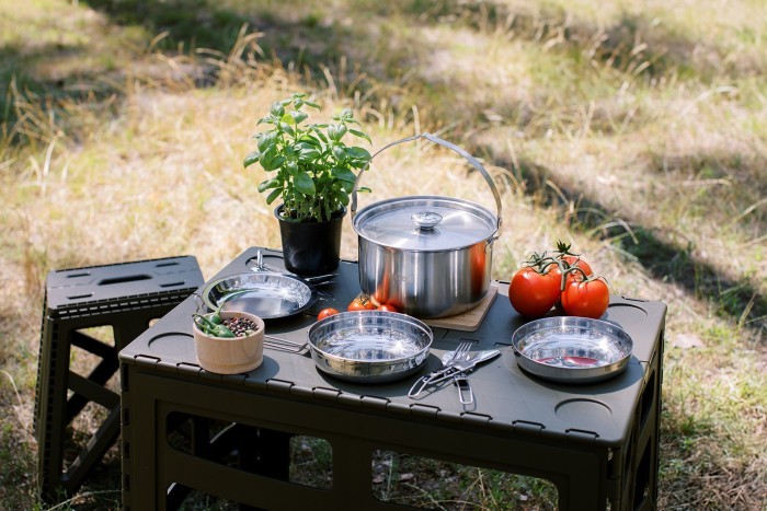 Набір столових приборів Tribe Compact Set сталевий T-FC-0021-metal, укр, укр