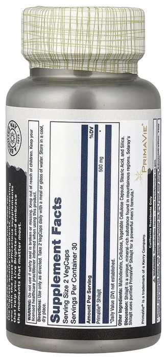 Shilajit 500mg - 60 vcaps
