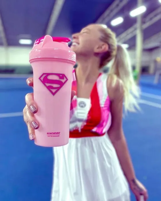Шейкер спортивний SmartShake Lite 800ml DC Supergirl