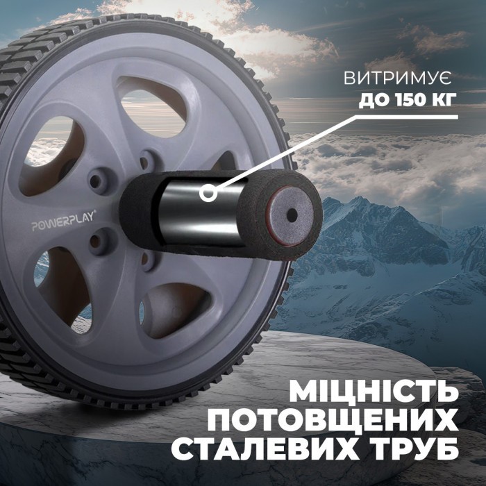 Колесо для преса PowerPlay PP-4345 Exercise Wheel (d16.5cm.)