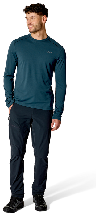Футболка з довгим рукавом чоловіча Rab Force LS Tee, Green Sage