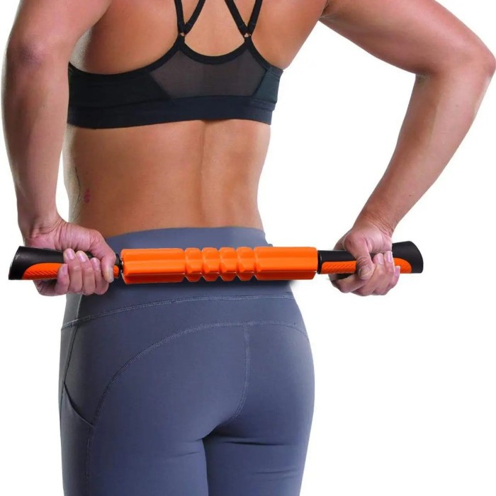 Массажний набір PowerPlay PP_4015 EPP Foam Roller Set 4in1 (2-а ролі + 2-а м'ячі) Чорно-Фіолетовий