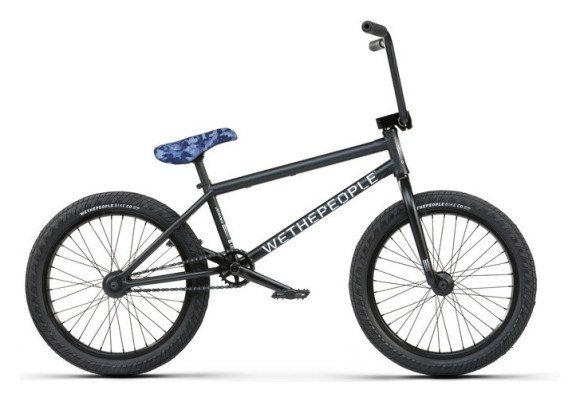 Велосипед WeThePeople BMX CRYSIS 21″TT Matt black (01001120), укр