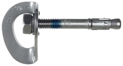 Ухо под болт стальное Singing Rock Hanger plate with bolt 10mm stainless steell