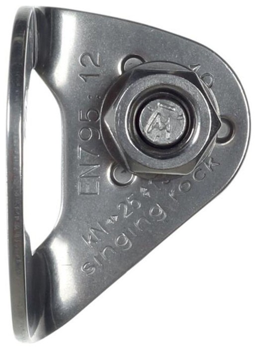 Ухо под болт стальное Singing Rock Hanger plate with bolt 10mm stainless steell