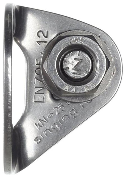 Ухо под болт стальное Singing Rock Hanger plate with bolt 10mm stainless steell