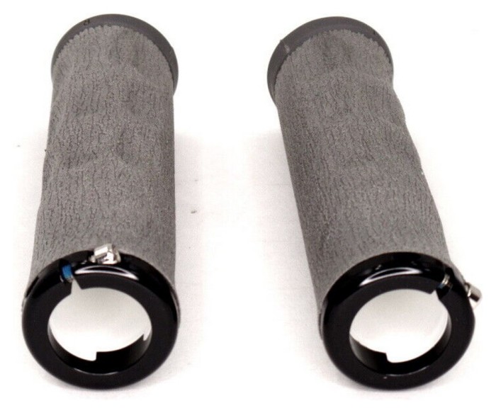 Грипси ODI Tinker Juarez Dread Lock Grip Graphite w/Black Clamp сірі із чорними замками, укр, укр