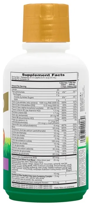 Children’s Gold Multivitamin Liquid - 480 ml Tropical Berry