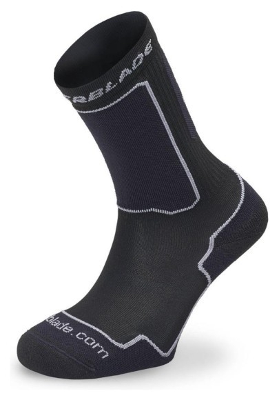 Шкарпетки Rollerblade Perfomance Socks Black Silver, укр