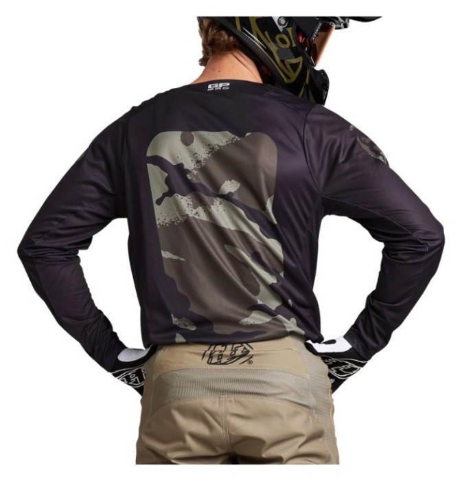 Мото джерсі TLD GP PRO JERSEY BOXED IN [BLACK/OLIVE] XL