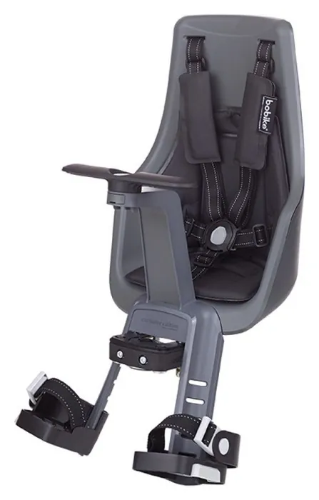 Дитяче велокрісло Bobike Exclusive Mini Plus / Urban Grey