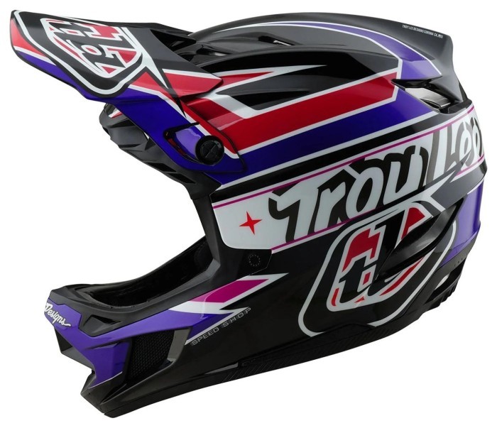 Велосипедный шлем TLD D4 POLYACRYLITE HELMET; LINEAR [BLACK] M