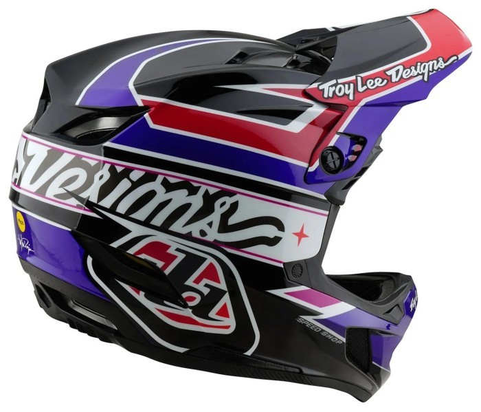 Велосипедный шлем TLD D4 POLYACRYLITE HELMET; LINEAR [BLACK] M