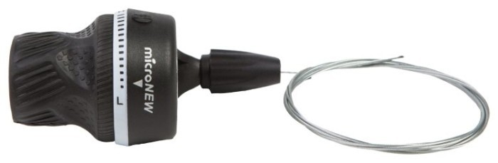 Грипшифт лев. LF не индексный черн. Micro New MS29-LF