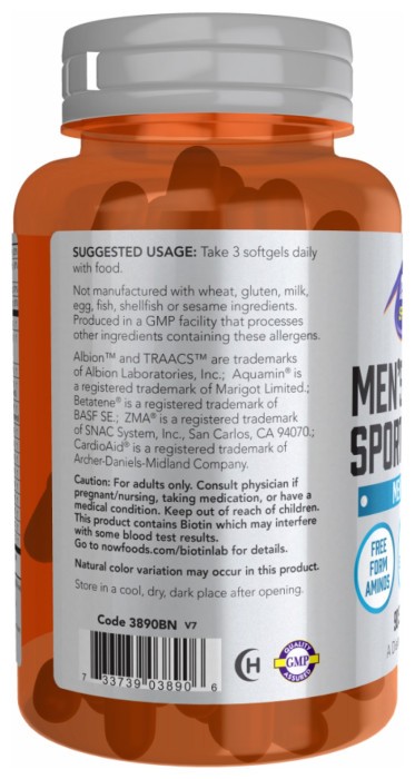 Men's Active Sports Multi - 90 softgels