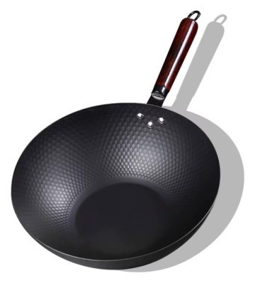 Стальной вок с ручкой Ø32 см GRILLI 777205