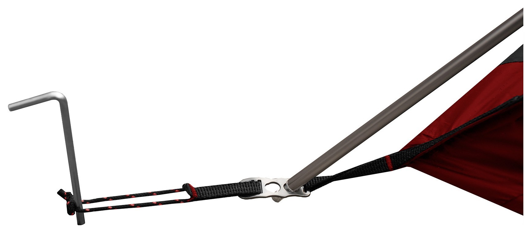 Палатка Tramp Cave 3 (V2) серая/красная (TRT-021)