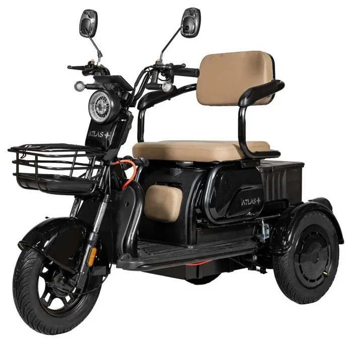 Електроскутер ATLAS Elegant Trike 800W Black