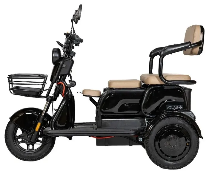 Електроскутер ATLAS Elegant Trike 800W Black