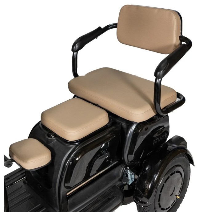 Електроскутер ATLAS Elegant Trike 800W Black