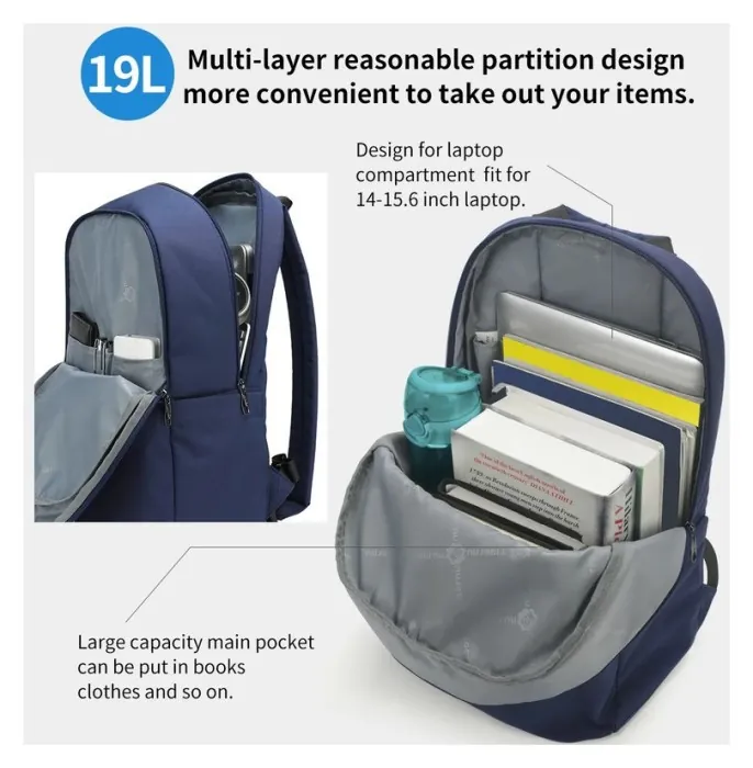 Рюкзак Tigernu T-B9017 15.6" Blue