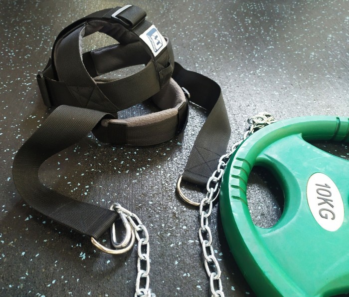 Упряжь для шеи EasyFit IRON NECK универсальная (нейлон)