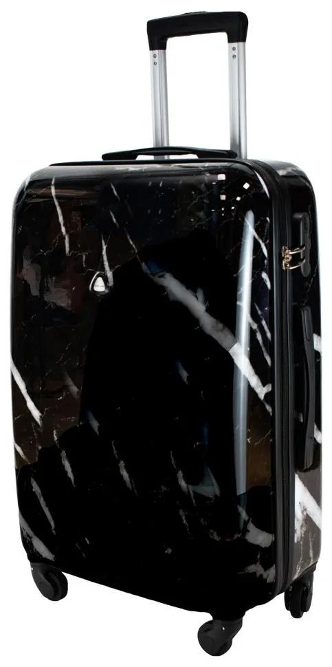 Валіза Semi Line 28" (L) Black Marble (T5730-3) (DSM_DAS303338)