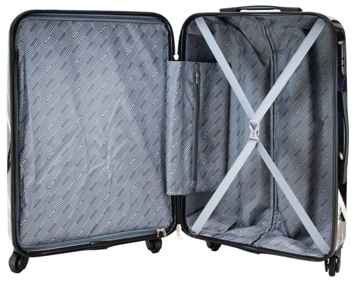 Валіза Semi Line 28" (L) Black Marble (T5730-3)