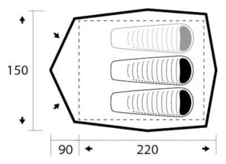 Палатка Trimm Alfa D